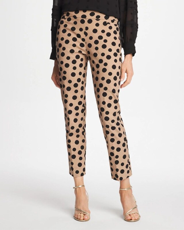Global Dot Brigitte Crop